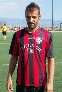 L'attaccante Gianluca La Speme (scatto di R.S.)