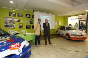 La conferenza stampa di presentazione è stata ospitata proprio nei locali del CCT, sponsor dell'evento automobilistico