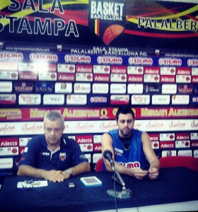 Coach Perdichizzi e il capitano Maresca in conferenza stampa