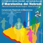Locandina della Terza edizione della Maratonina dei Nebrodi