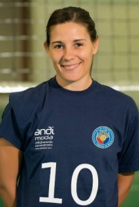Alessandra Maccarrone, capitano dell'Effe Volley S. Teresa