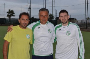 Da sinistra Gianluca Piscardi, Nino Rinaldi e Rafael Salomao