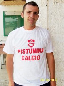 Il centrocampista del Pistunina Nino De Maria
