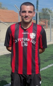Il centrocampista Enrico Durante (scatto di R.S.)