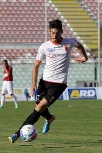L'attaccante Daniele Buongiorno, inserito da Catalano nel finale per tentare una disperata rimonta  (foto Luca Maricchiolo)