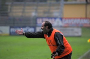 Il tecnico giallorosso Gaetano Catalano (foto Paolo Furrer)