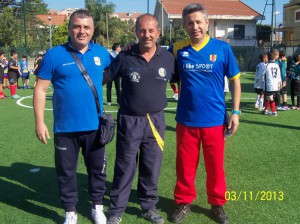 da sinistra gli istruttori Silvio De Salvo (Acr Messina), Sandro De Domenico (Riviera Messina Nord) e fabio Zoccoli (Efraim)