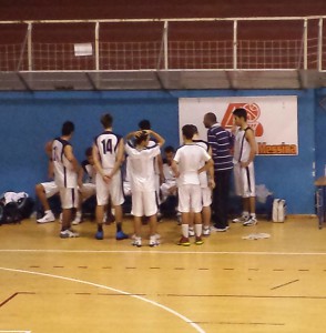 Un time out della Mia Basket