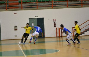 Fase di gioco Futsal Peloro