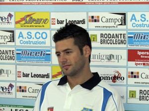 Lucas Longoni della Vigor Lamezia, due gol a Caserta