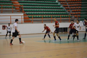 Fase di gioco Futsal Peloro Messina-Pro Gela