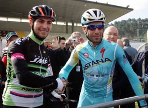 Antonio e Vincenzo Nibali a Camaiore (foto P.Delmati)