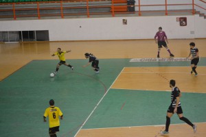 Fase di gioco Futsal Peloro Messina-Nissa Futsal