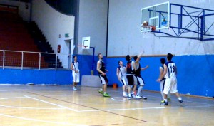 Mia Basket - Adrano, una fase del match