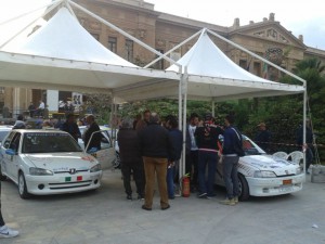 Messina Rally day, le Verifiche a Piazza Municipio