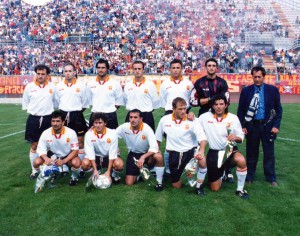Una formazione del FC Messina, stagione 1997-98