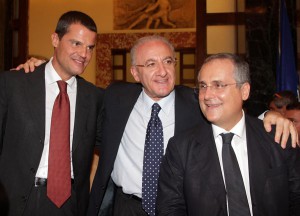 Mezzaroma e Lotito, presidente della Lazio, hanno rilanciato il calcio a Salerno. Tenteranno un nuovo assalto alla serie B
