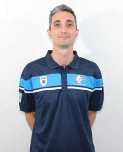 Il tecnico dell'Effe Volley, Claudio Mantarro