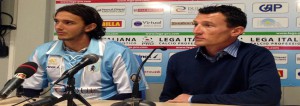 La conferenza stampa di presentazione dell'altro neo-acquisto dell'Entella, il centrocampista Paolo Valagussa, 94 presenze e 13 reti nel Monza tra Prima e Seconda Divisione
