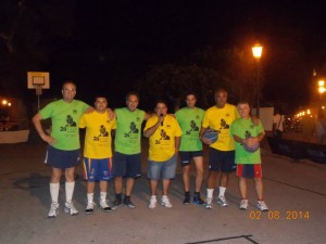 I partecipanti alla quarta edizione della 24 ore di basket Memorial Ernesto Zappia