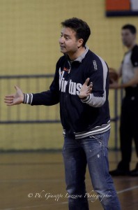 Massimo Di Gregorio, coach della Nova Virtus