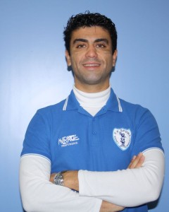 L'allenatore dell'FP Sport Francesco Paladina