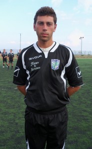 Maurizio Mangano nel settembre 2010, con la maglia del Garden Sport (scatto di R.S.)
