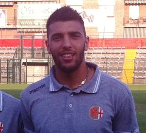 Simone Ciancio ai tempi dell'Alessandria, con cui ha disputato due tornei di C1 ed altrettanti di C2