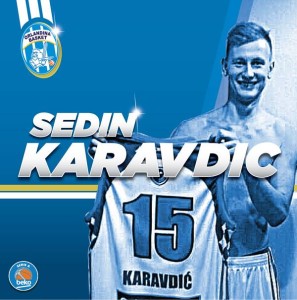 Il giovane lungo sloveno Sedin Karavdic, colpo in prospettiva dell'Orlandina Basket