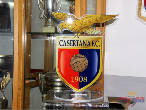 Il nuovo logo della Casertana, svelato ufficialmente nelle scorse settimane