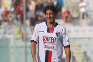 Pietro Balistreri con la maglia del Taranto
