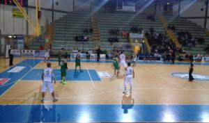 Una fase del match fra Sport è Cultura Patti e Green Basket Palermo