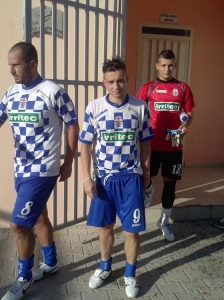 Santino Biondo (Rocca) autore del primo gol