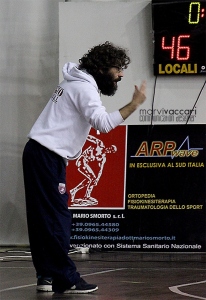 Checco D'Arrigo, coach della Vis Reggio