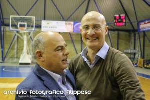 Coach Romeo ed il presidente Cocuzza