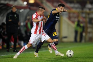  Spiridonovic in azione con la maglia del Vicenza