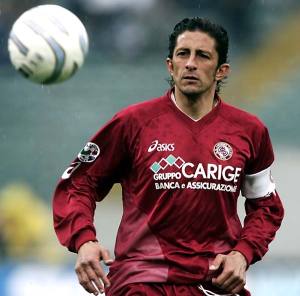 L'ex attaccante con la maglia del Livorno