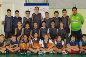 I giovani del Minibasket Milazzo