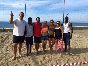 Rappresentativa Beach Volley alla multiconvention 2015