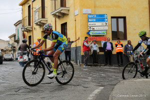 Gabriele Russo della Fausto Coppi di Calatabiano, vince la prima edizione del Gran Fondo Nibali