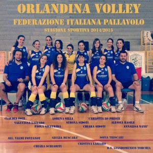 La rosa dell'Orlandina Volley, società che organizza il camp