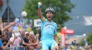 L'arrivo vincente di Nibali a Superga