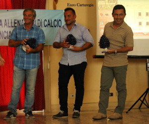 I vincitori del premio "Football Leader"