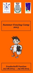 Summer Fencing Camp 2015