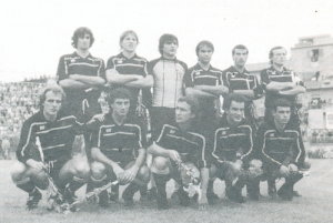 Una formazione dell'ACR Messina del campionato 1983-84