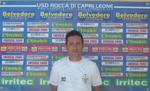 Giuseppe Scaffidi nella scorsa stagione al Rocca