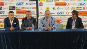 Argurio, Gugliotta, Stracuzzi e Manfredi in conferenza stampa