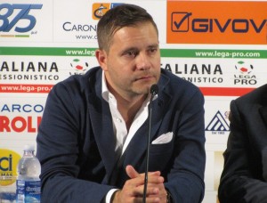 Il direttore sportivo Christian Argurio