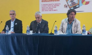 Foti, Cacciola e Manfredi in conferenza stampa