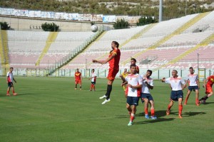 Acr Messina - Forza Calcio Messina, una fase del match